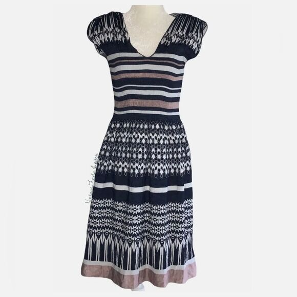 Max Studio Smocked Mini Dress - Size SP - Picture 1 of 4